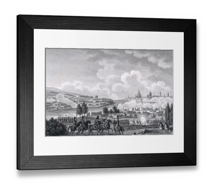 Framed Print : Battle of Dresden 1813 Framed Print : Battle of Dresden 1813