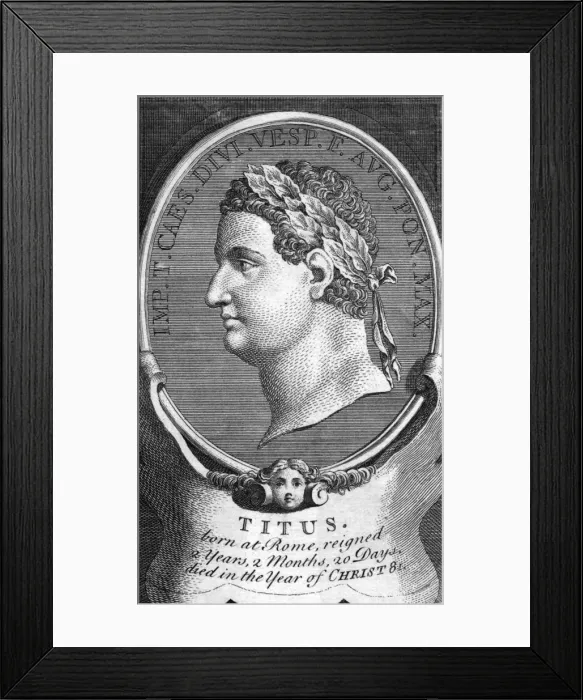 Framed Print : Titus (Grignion) Framed Print : Titus (Grignion)