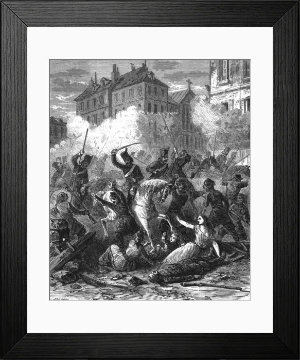 Framed Print : Uprising Poland 1830 Framed Print : Uprising Poland 1830