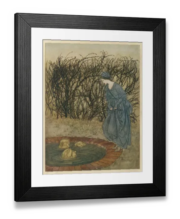 Framed Print : Three Heads of the Well Framed Print : Three Heads of the Well