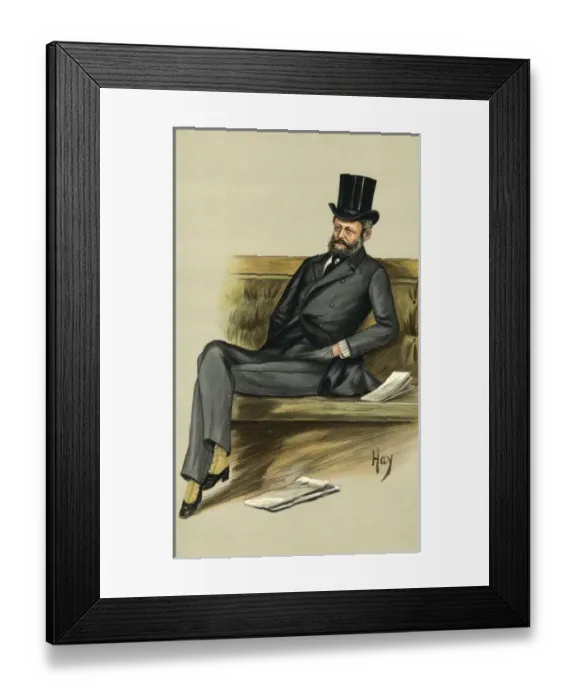 Framed Print : Ferd James De Rothschild Framed Print : Ferd James De Rothschild