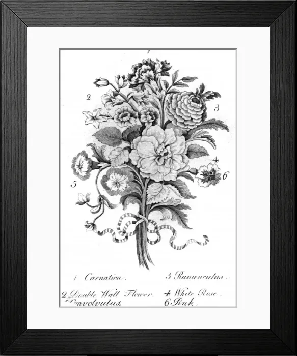 Framed Print : Bouquet of assorted flowers Framed Print : Bouquet of assorted flowers