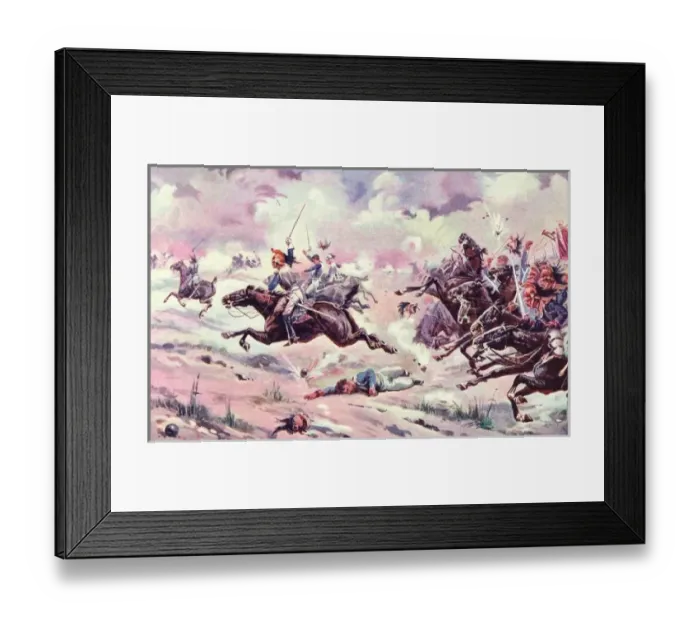 Framed Print : Battle of Dresden Framed Print : Battle of Dresden