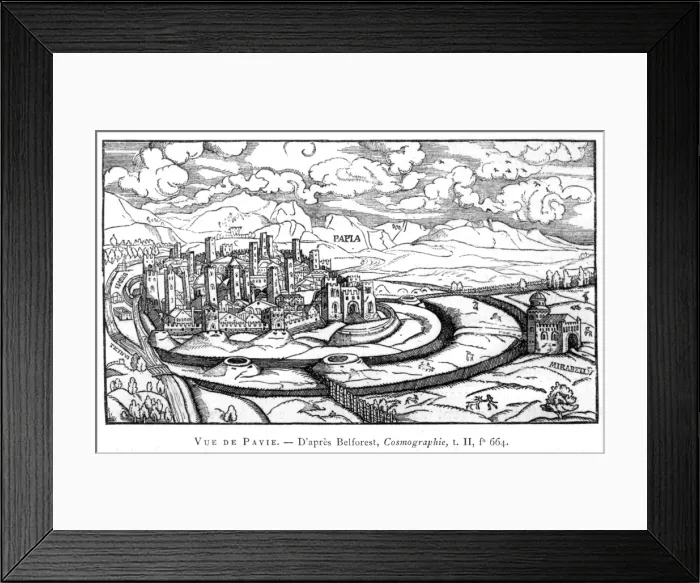 Framed Print : Pavia - 16th Century Framed Print : Pavia - 16th Century