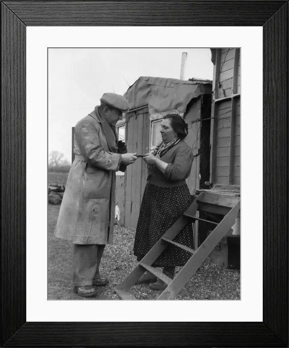 Framed Print : Racial / Gipsies / Bible Framed Print : Racial / Gipsies / Bible