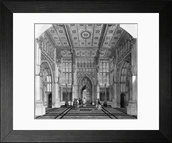 Framed Print : House of Lords 1847 Framed Print : House of Lords 1847