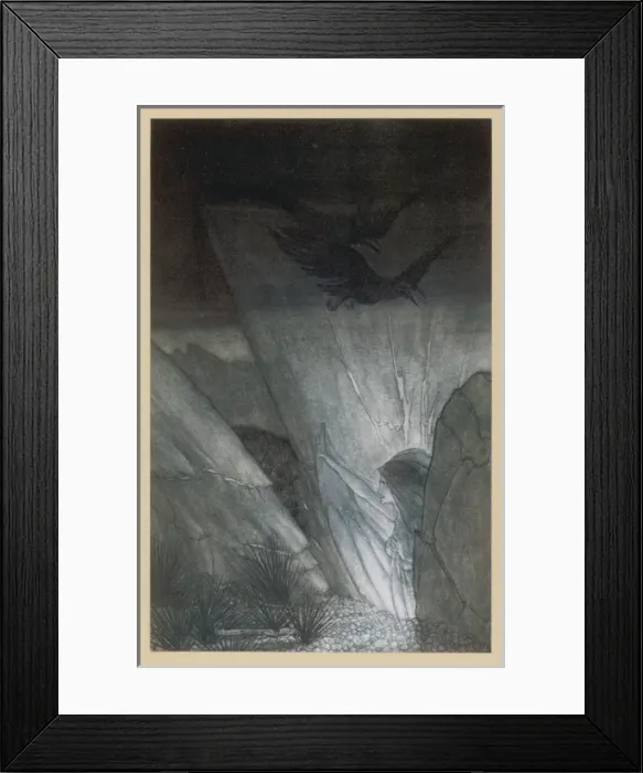 Framed Print : The Warning of Erda Framed Print : The Warning of Erda