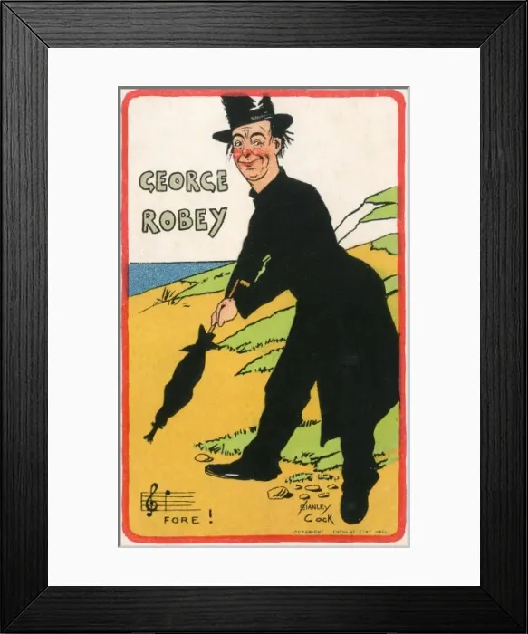 Framed Print : George Robey / Cock 1906 Framed Print : George Robey / Cock 1906
