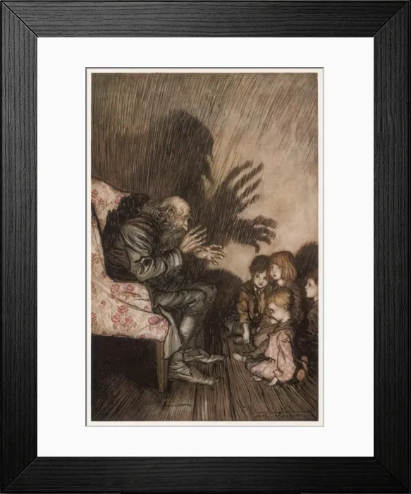 Framed Print : Spooky Stories Framed Print : Spooky Stories