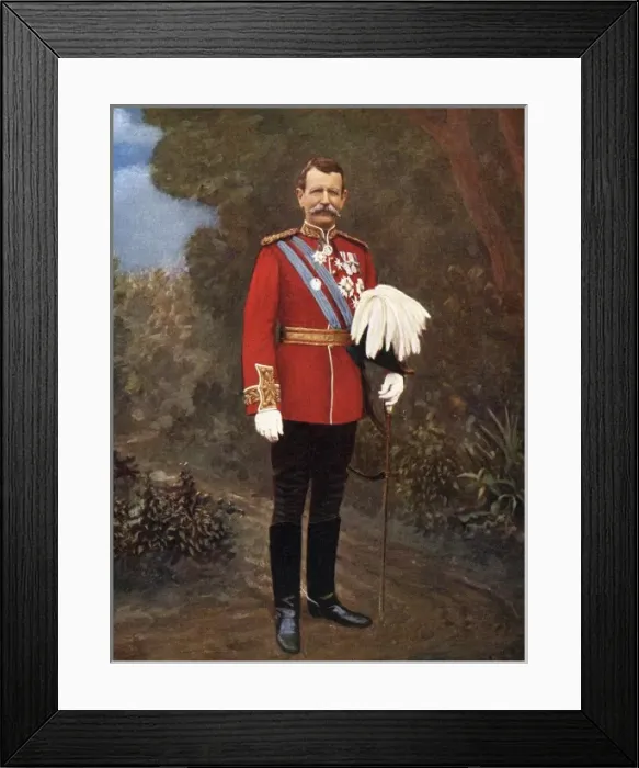 Framed Print : Sir Chas. Warren (Col) Framed Print : Sir Chas. Warren (Col)