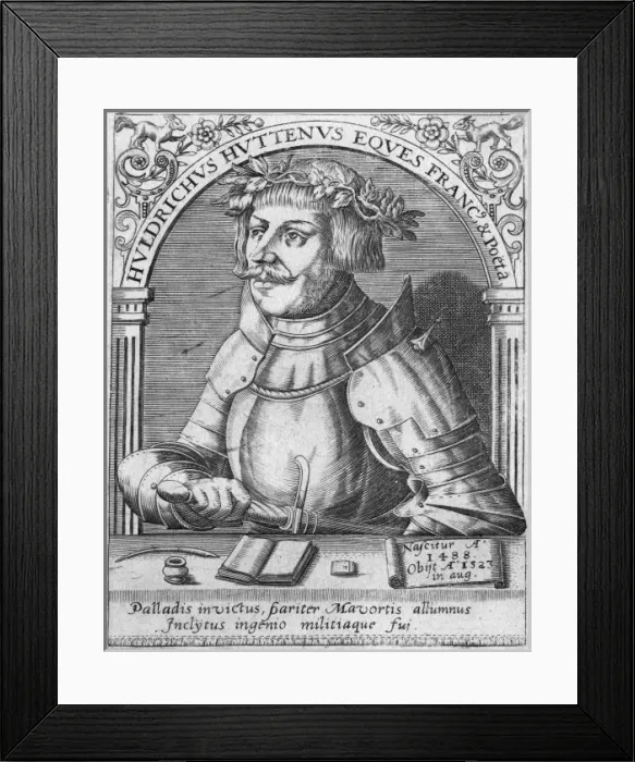 Framed Print : Ulrich Von Hutten