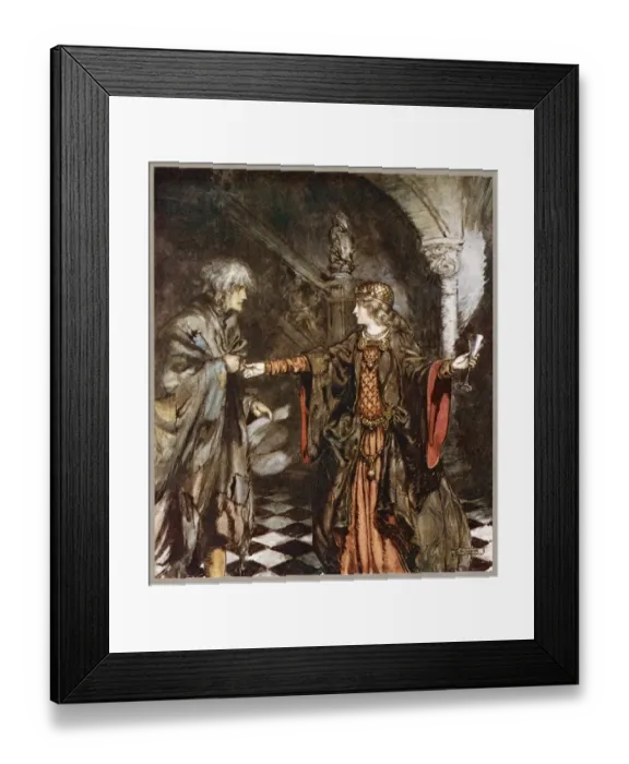 Framed Print : Ballad / Hynd Horn Framed Print : Ballad / Hynd Horn