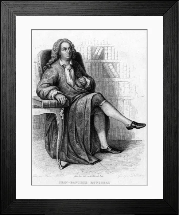 Framed Print : J-B Rousseau (Millet) Framed Print : J-B Rousseau (Millet)