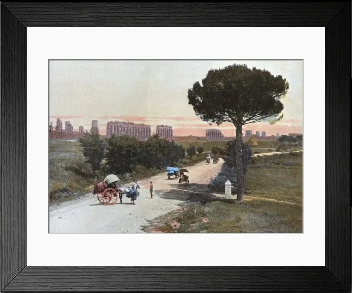 Framed Print : Aqueduct of Claudius Framed Print : Aqueduct of Claudius