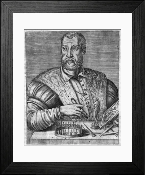 Framed Print : Cosimo II Medici / Thevet Framed Print : Cosimo II Medici / Thevet