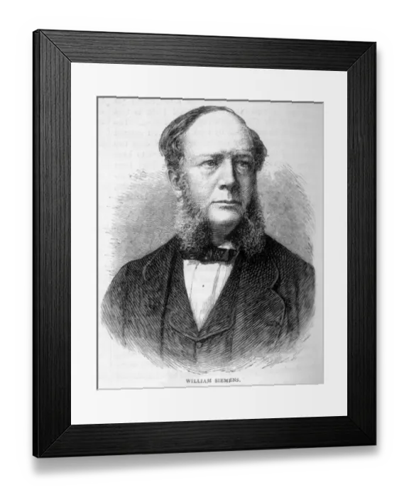 Framed Print : Kw Siemens / Cassell 1893 Framed Print : Kw Siemens / Cassell 1893