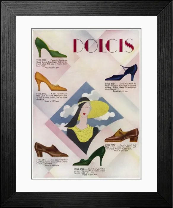 Framed Print : Dolcis Advert 1931 Framed Print : Dolcis Advert 1931