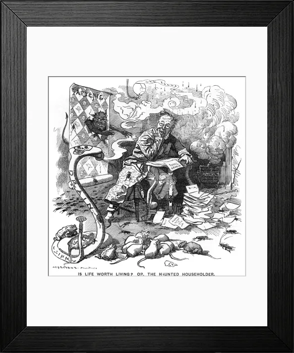 Framed Print : The Householders Foes Framed Print : The Householders Foes