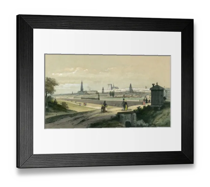 Framed Print : Brussels / Distant View Framed Print : Brussels / Distant View