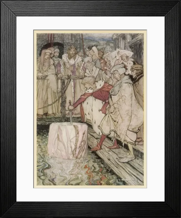 Framed Print : Galahad and Sword Framed Print : Galahad and Sword