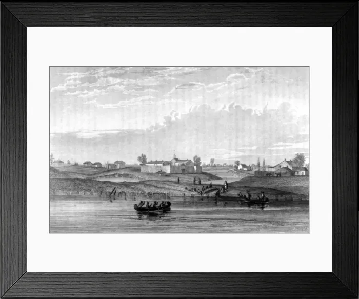 Framed Print : USA / Chicago 1820 Framed Print : USA / Chicago 1820