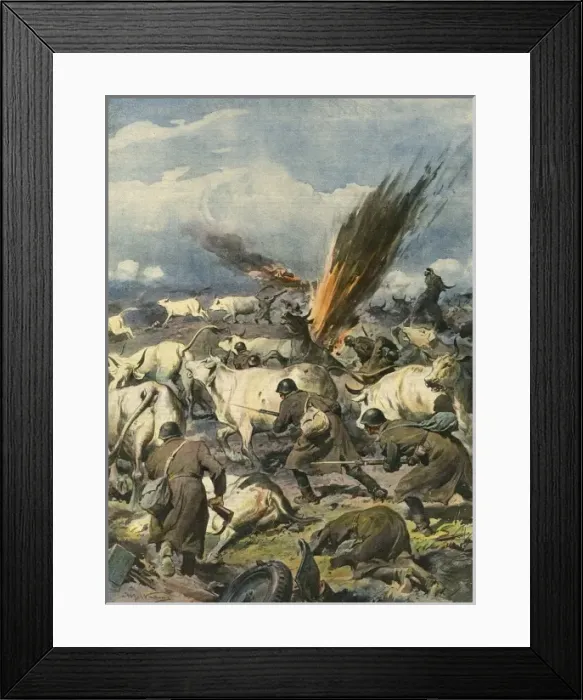 Framed Print : Soviet Counter Attack Framed Print : Soviet Counter Attack