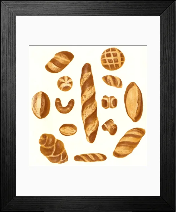 Framed Print : Vienna Breads Framed Print : Vienna Breads