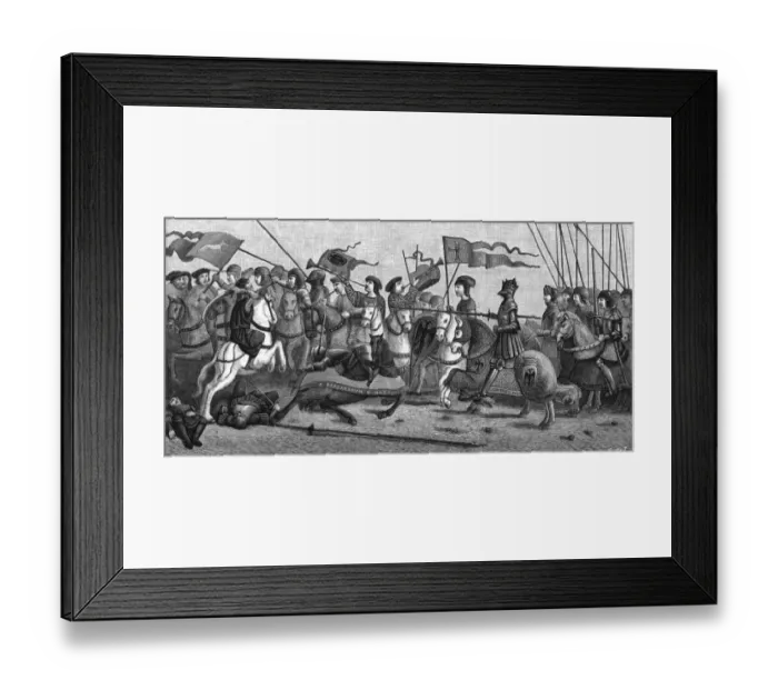 Framed Print : Constantine Halts Revolt Framed Print : Constantine Halts Revolt