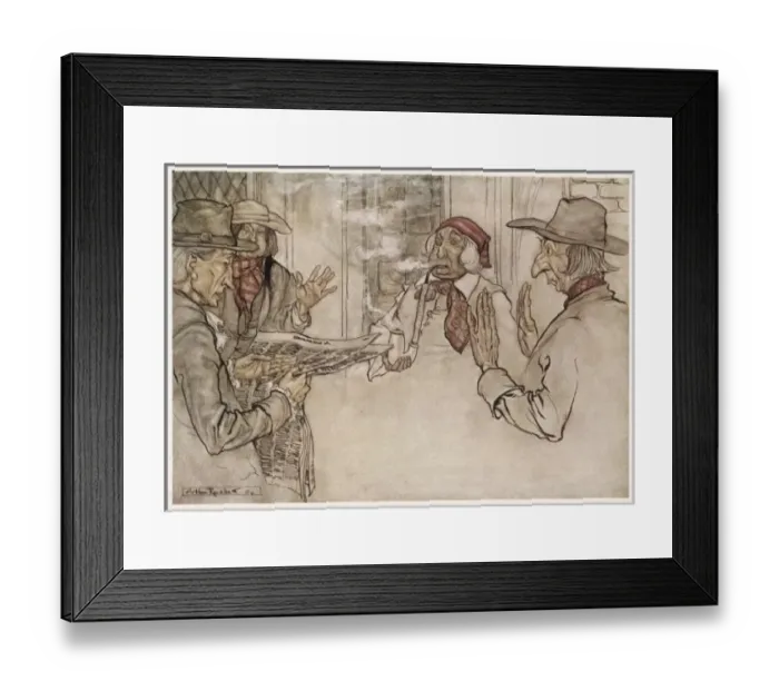 Framed Print : Irving / Rip Van Winkle Framed Print : Irving / Rip Van Winkle