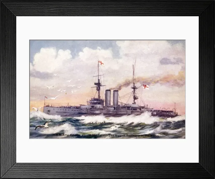 Framed Print : King Edward VII (Card) Framed Print : King Edward VII (Card)