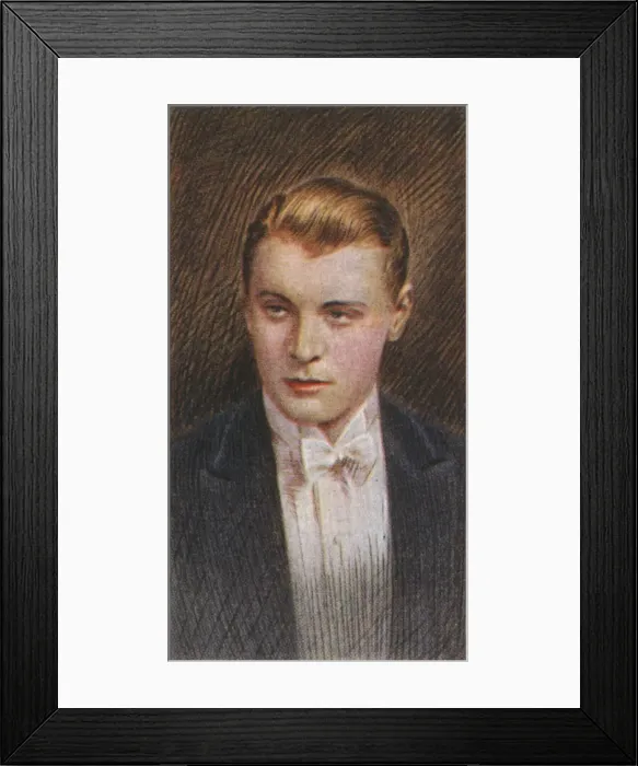 Framed Print : Ralph Forbes / Cig Card Framed Print : Ralph Forbes / Cig Card