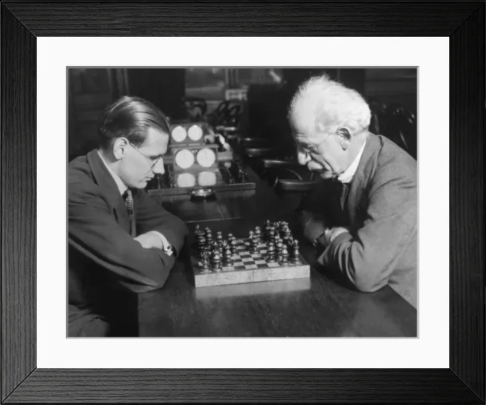 Framed Print : London Chess Club Framed Print : London Chess Club