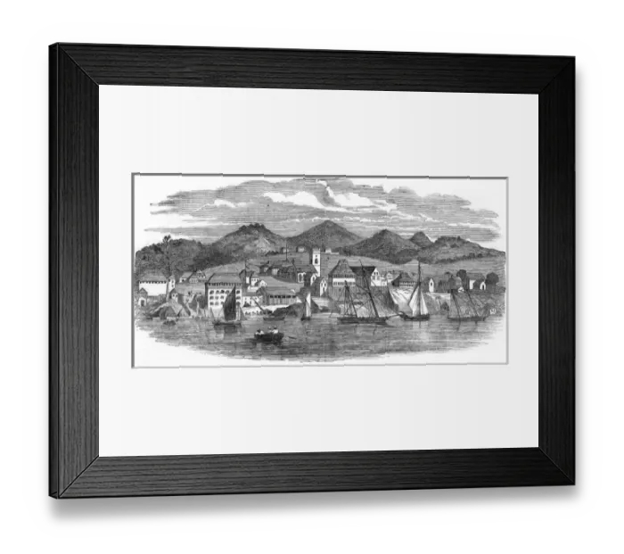Framed Print : Sierra Leone / Freetown Framed Print : Sierra Leone / Freetown
