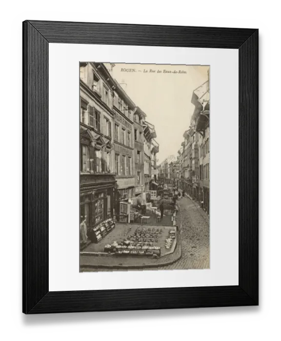 Framed Print : Rouen / Eaux Robec C1905 Framed Print : Rouen / Eaux Robec C1905