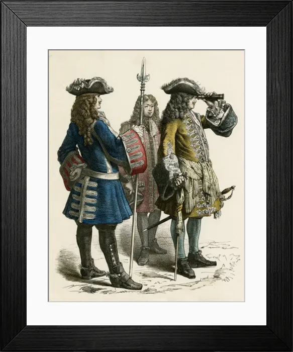 Framed Print : French Marshal / Subaltern Framed Print : French Marshal / Subaltern