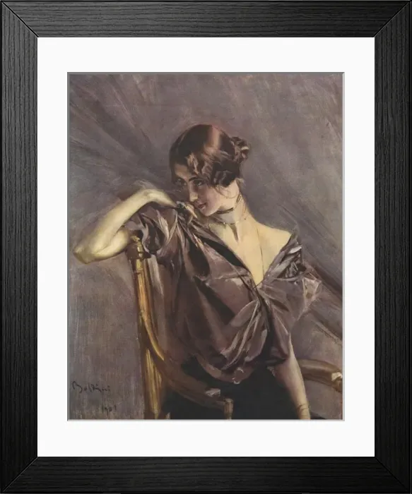 Framed Print : Cleo De Merode / Ilz / 1901 Framed Print : Cleo De Merode / Ilz / 1901