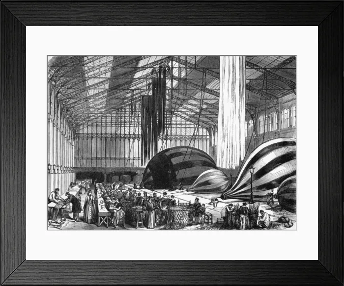 Framed Print : Siege of Paris- Balloon Framed Print : Siege of Paris- Balloon