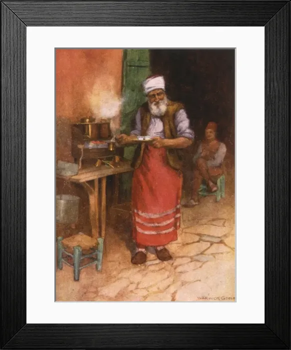 Framed Print : Coffee Sold in Istanbul Framed Print : Coffee Sold in Istanbul