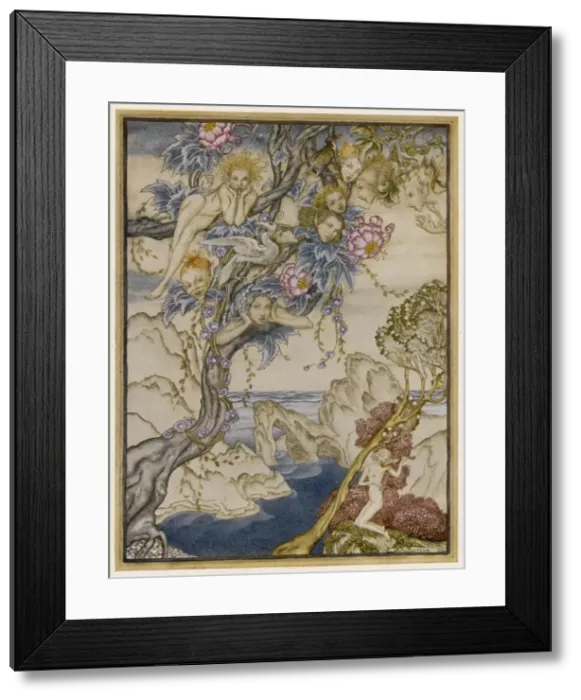 Framed Print : Shakespeare / The Tempest Framed Print : Shakespeare / The Tempest