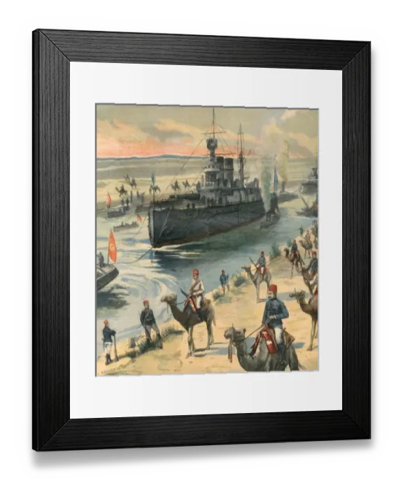 Framed Print : Russian Ships Incanal Framed Print : Russian Ships Incanal