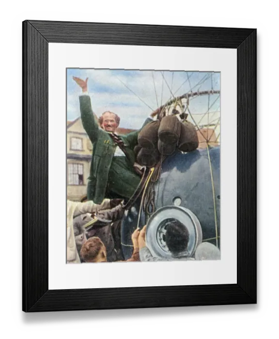 Framed Print : PICCARDs 1931 ASCENT -2 Framed Print : PICCARDs 1931 ASCENT -2