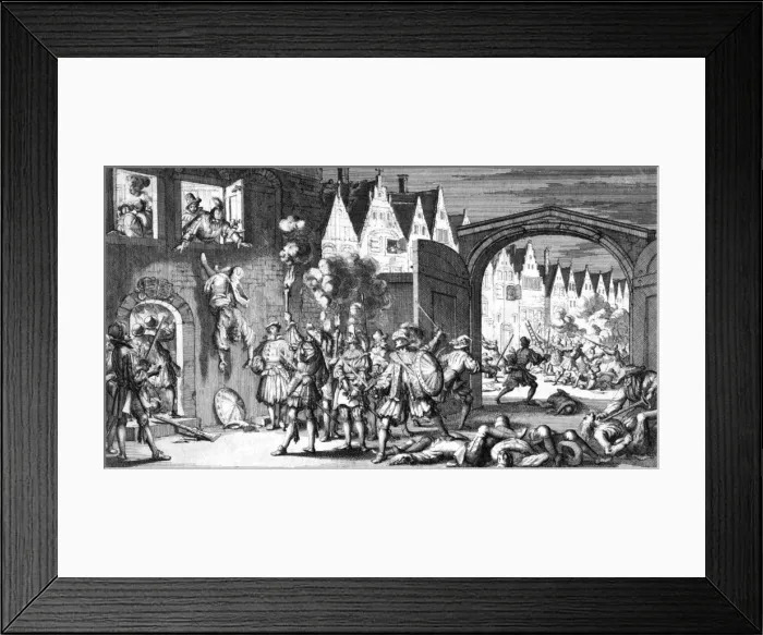Framed Print : St Bartholomew Massacre Framed Print : St Bartholomew Massacre