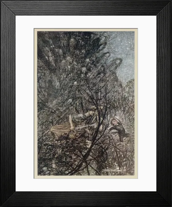 Framed Print : Midsummer Nights Dream Framed Print : Midsummer Nights Dream