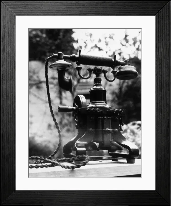 Framed Print : Early Telephone Framed Print : Early Telephone