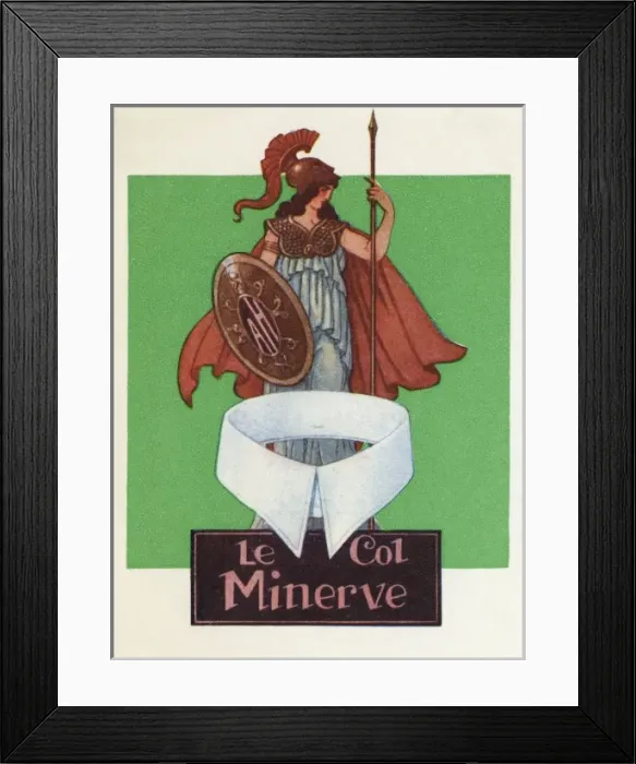 Framed Print : Mens Collar Advert Framed Print : Mens Collar Advert