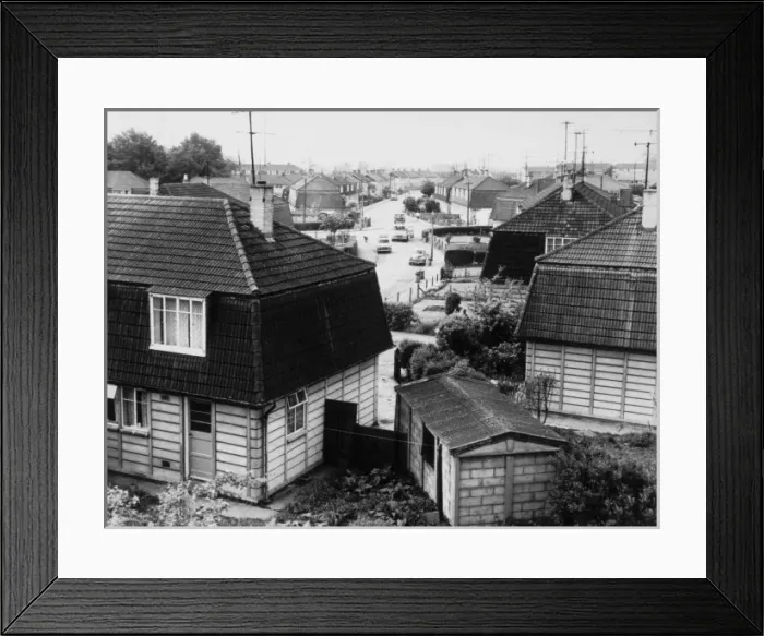 Framed Print : Houses in Cowley, Oxford Framed Print : Houses in Cowley, Oxford