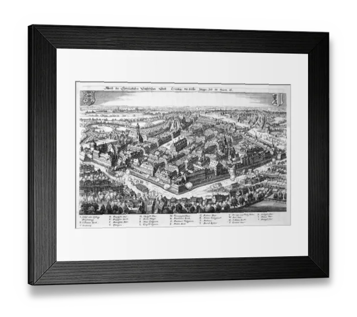 Framed Print : Wallenstein at Leipzig Framed Print : Wallenstein at Leipzig