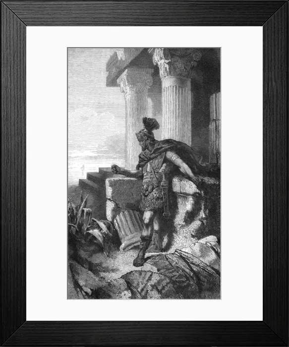 Framed Print : Gaius Marius at Carthage Framed Print : Gaius Marius at Carthage