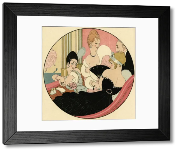 Framed Print : Theatre from a Box 1916 Framed Print : Theatre from a Box 1916