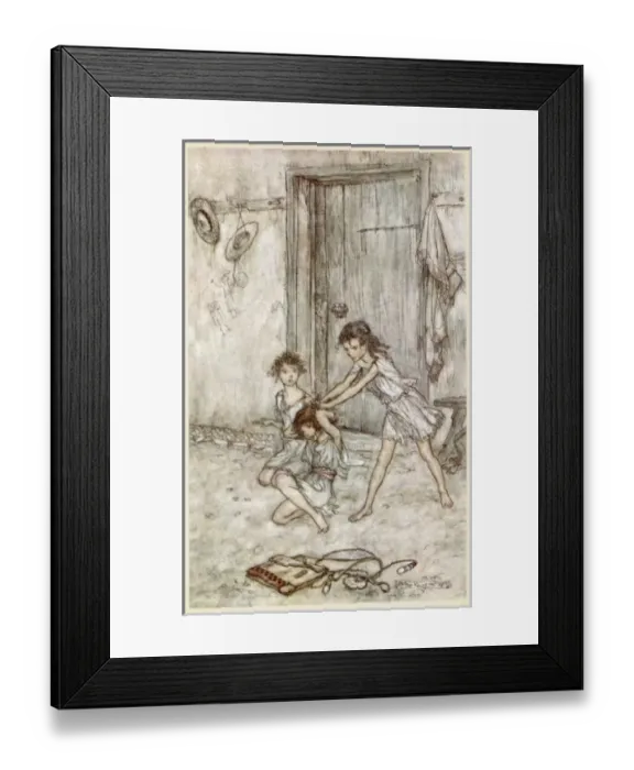 Framed Print : Savage Schoolgirl 1908 Framed Print : Savage Schoolgirl 1908
